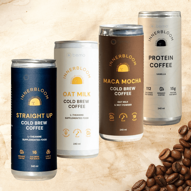 Inner Bloom, Cold Brew Coffee 6-PACK, You Choose (8923492876540)