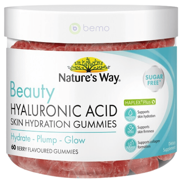 Nature's Way, Beauty Hyaluronic Acid Gummies, 60 Gummies (8639796379900)