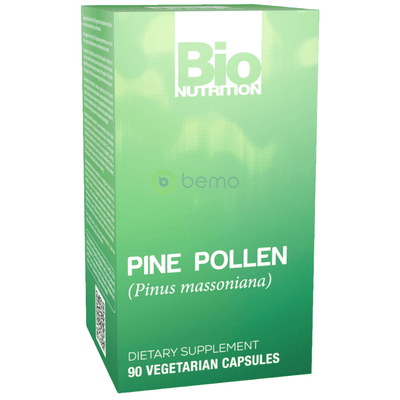 Bio Nutrition, Pine Pollen, 90 Vegetarian capsules (8566883647740)