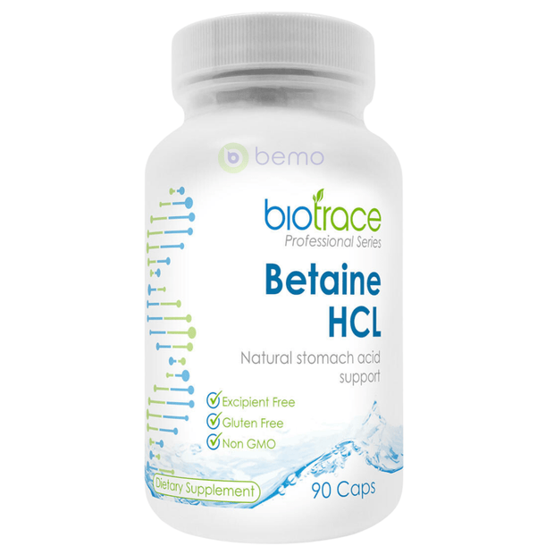 Bio Trace, Betaine HCL, 90 Capsules (8882675155196)