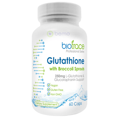 BioTrace, Glutathione 250mg, 60 Capsules (8886740680956)