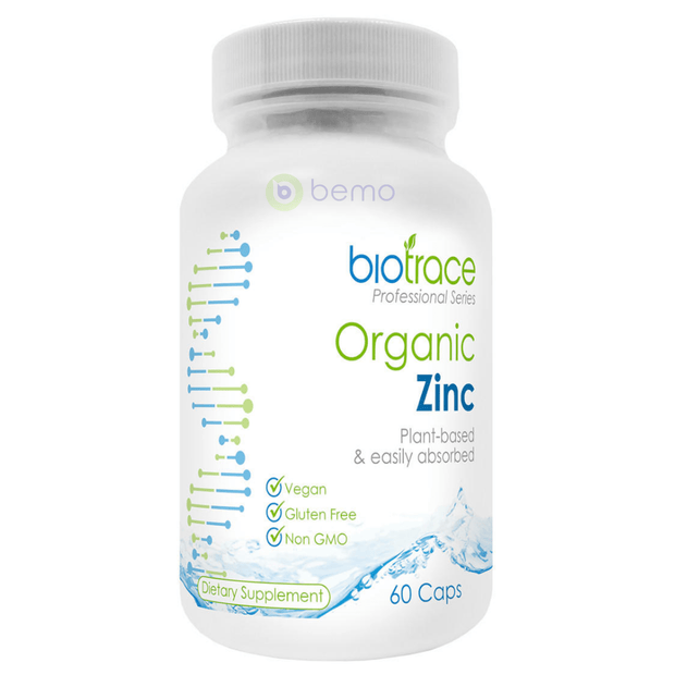 BioTrace, Organic Zinc, 60 Capsules (8886746644732)