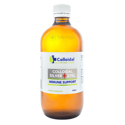 Colloidal Health Solutions, Colloidal Silver + Zinc, 500ml (8721001840892) (8721013637372)