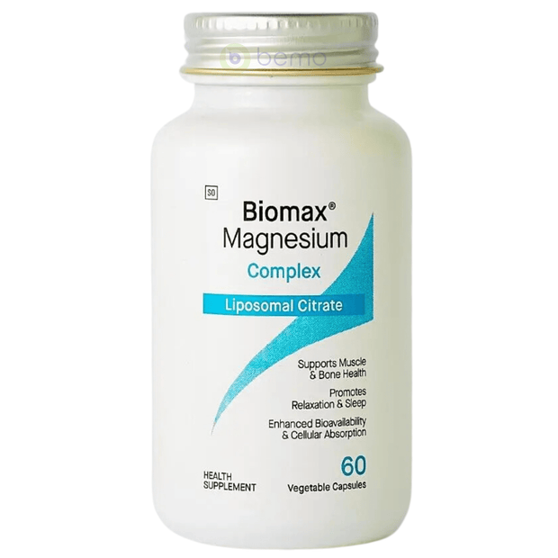 Coyne Healthcare, Biomax Magnesium Complex Liposomal, 60 Veg Capsules (8741405262076)