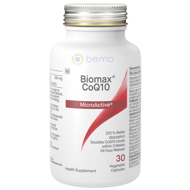 Coyne Healthcare, Biomax CoQ10 MicroActive, 30 vege capsules (8647771160828)