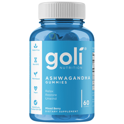 Goli Nutrition, Ashwa Ashwagandha Gummies, 60 Gummies (6037163442340)