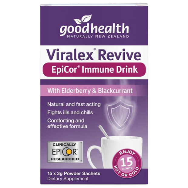 Good Health, Viralex Revive, 15 x 3g Powder Sachets (8654654865660)
