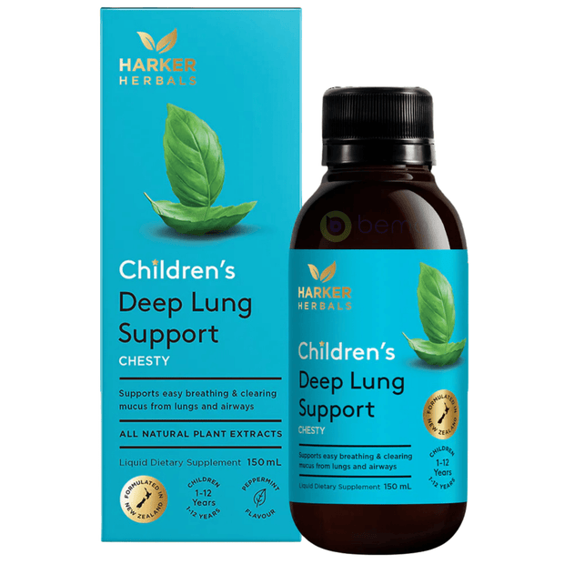 Harker Herbals, Children's Deep Lung Support, 150ml (8097866252540)