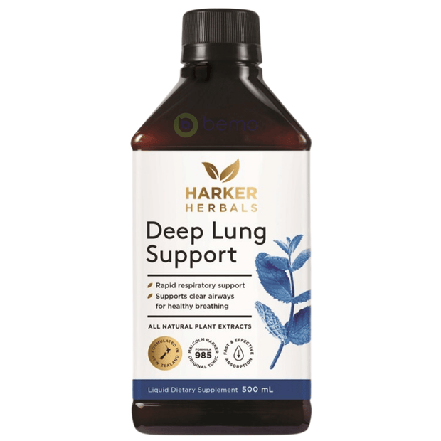 Harker Herbals, Deep Lung Support Tonic, 500ml (6706169774244)