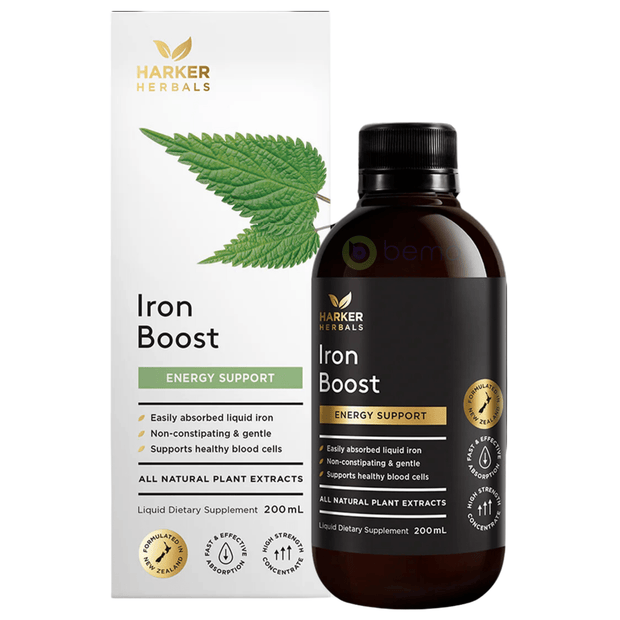 Harker Herbals, Iron Boost Tonic, 200ml (6706169839780)