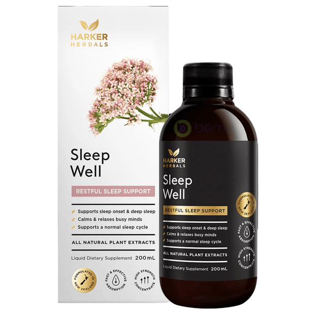 Harker Herbals, Sleep Well Syrup, 200ml (6706170003620)