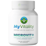 MyVitality, MicroVit + Hyaluronic Acid, 60 Capsules (8893768433916)