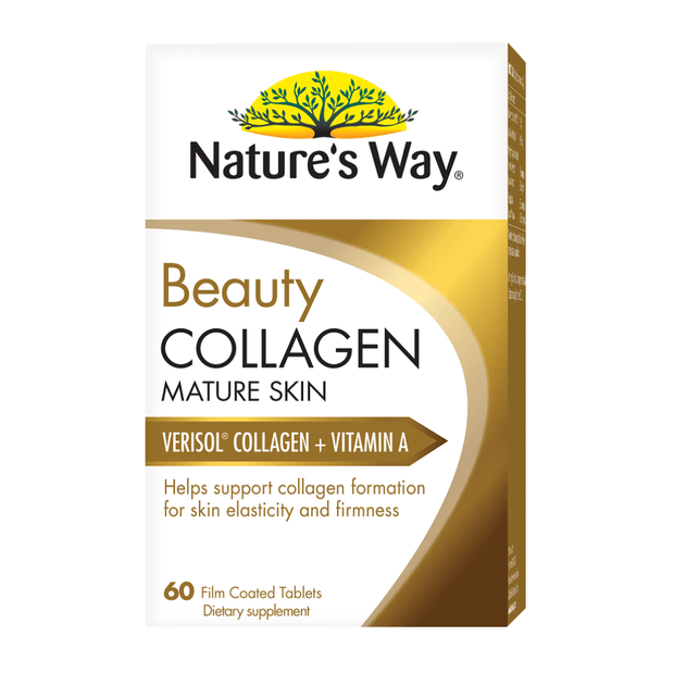 Nature's Way, Beauty Collagen Mature Skin, 60 Tablets (8895392710908)