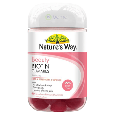 Nature's Way, Beauty Biotin Gummies, 40's (8893787308284)