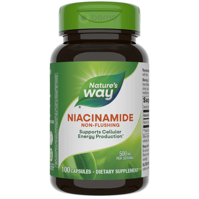 Nature's Way, Niacinamide, 500mg, 100 capsules (8144000745724)