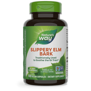 Nature's Way, Slippery Elm Bark, 100 Vegan Capsules (6053705187492)