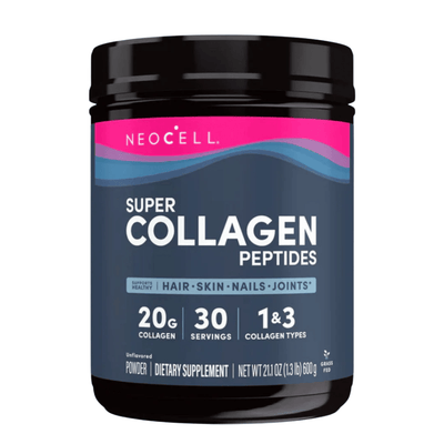 Neocell, Super Collagen Peptides Powder, 600g (8895368429820)