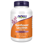 Now Foods, Sunflower Lecithin, 1200 mg, 100 Softgels (8890748698876)