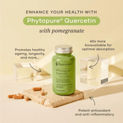 Phytoceutics, Phytopure Quercetin with Pomegranate, 30 Vegetable Capsules (8753531158780)