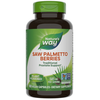 Nature's Way, Saw Palmetto, 180 Vegan Capsules (8730908033276)