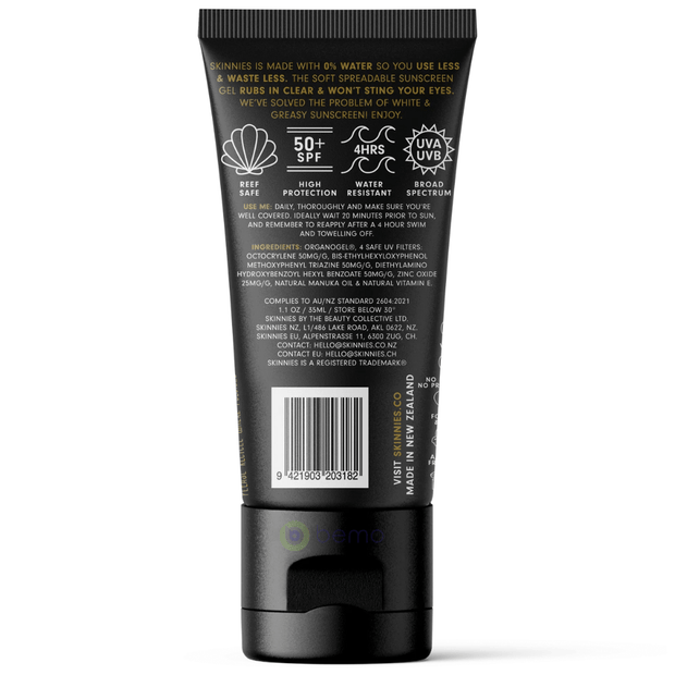 Skinnies, Conquer SPF50+ Sungel, 35ml (8904904802556)