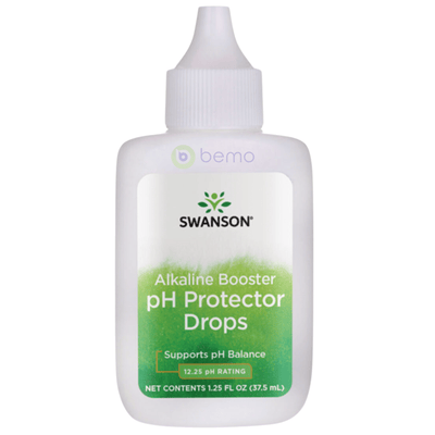 Swanson, Alkaline Booster pH Protector Drops, 37.5ml (8780655886588)