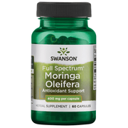 Swanson, Full Spectrum Moringa Oleifera 400mg, 60 Caps (8782509080828)