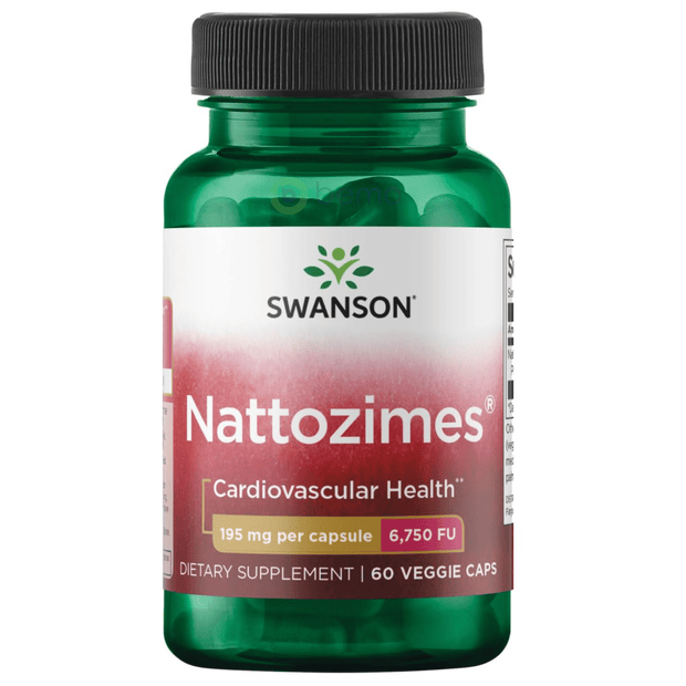 Swanson, Nattozimes, 60 Veg Caps (8881173823740)