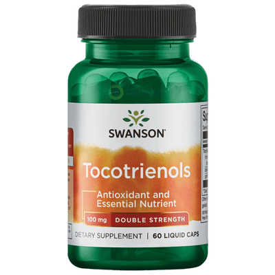 Swanson, Tocotrienols Double Strength 100mg, 60 Liquid Caps (8782538047740)