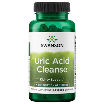 Swanson, Uric Acid Cleanse, 60 Veg Caps (8782548566268)