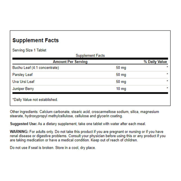 Swanson, Water Pills Fluid Balance, 120 Tablets (8782550728956)