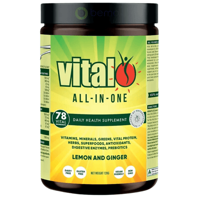 Vital, All in One Lemon & Ginger 120gm (8691032129788)