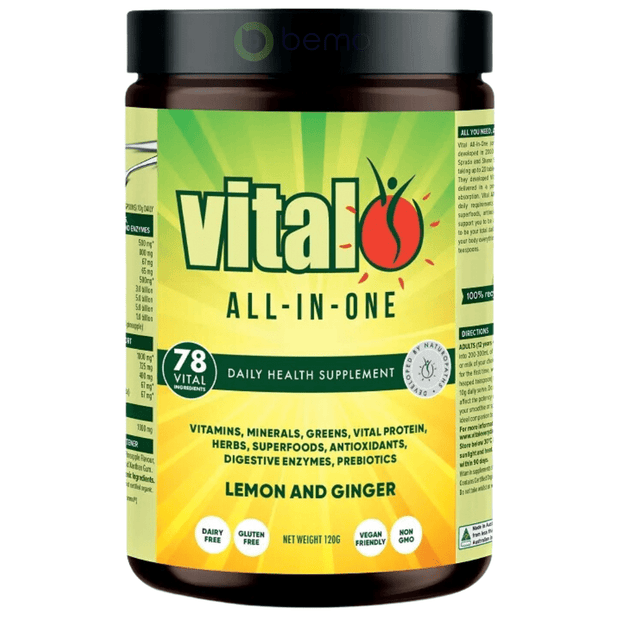 Vital, All in One Lemon & Ginger 120gm (8691032129788)