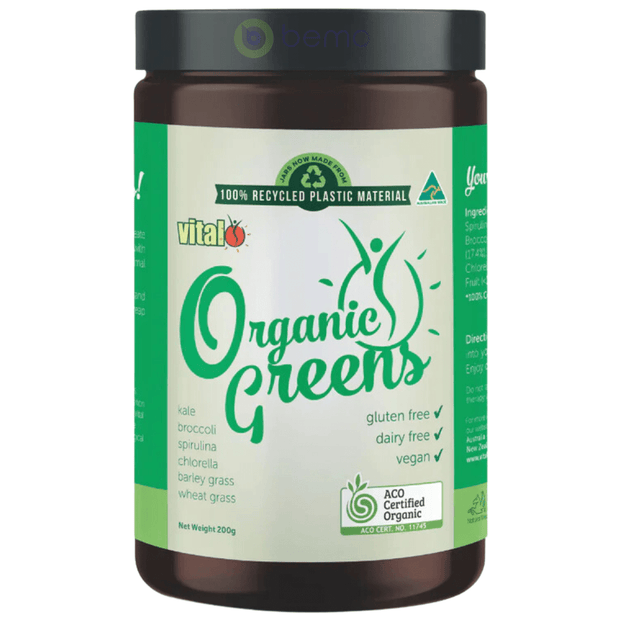 Vital, Organic Greens 200g (8696000282876)